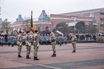 Militaire plechtigheid in Heusden-Zolder