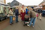 Sint bezocht markt