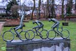 Wielrenners als symbool van een sportieve lente