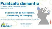 Praatcafé Dementie: aandacht voor de mantelzorger