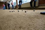 Petanque, winter en zomer