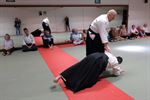 Senioren op de mat voor Aikido