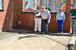 Opening petanquebaan op site Lutgart
