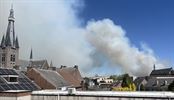 Grote natuurbrand in Weert