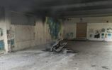 Bank in brand gestoken op site Lutgart
