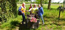 Neos-fietsers genieten van zonnige tocht