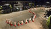 Indrukwekkend spektakel op het marktplein