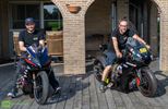 Vader en zoon leven voor dragracen