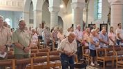 Laatste misviering in kerk van Heppen