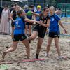 Peltse clubs trotseren hitte op BK beachhandbal