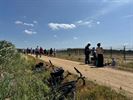 Spotters genieten van vertrek F-16's