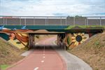 Fietstunnel wordt kleurrijke toegangspoort