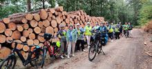 Ferm Kleine-Brogel fietst naar Heinsberg