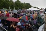Regen kan de pret niet bederven