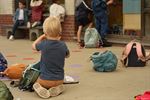 Eerste schooldag Heppening
