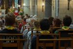 Prins Laurent woont orgelconcert bij