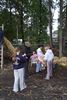 Leerlingen bouwen 'Kampse' strohut