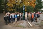 Eerste toegangsmarker voor De Groote Heide onthuld