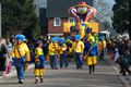 De massa kwam naar carnaval in Lille kijken