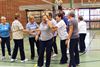 Netbaltornooi van de seniorenwerking