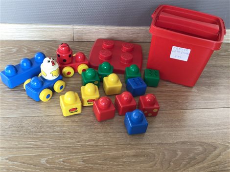 Eerste Duplo/Lego blokken
