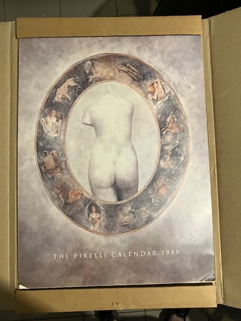 PIRELLI Kalender 1989