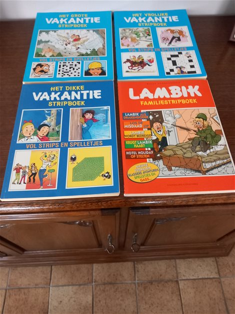 Lambik en Vakantie Stripboeken