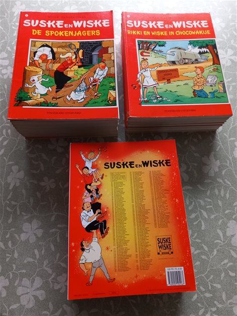 55 Suske en Wiske strips (als nieuw