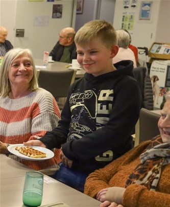 Pelle Melle Pelterkids op bezoek