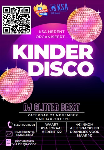 Warmste kinderdisco