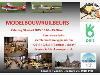 Modelbouw ruilbeurs van N.M.V.C.