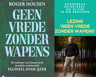 Lezing 'Geen vrede zonder wapens''