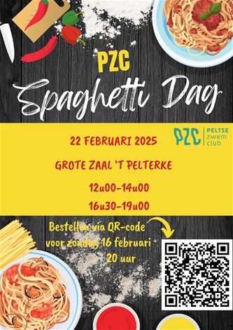 Peltse Zwemclub PZC spaghettidag