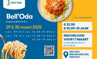 Bell'oda pastabuffet Sint Oda