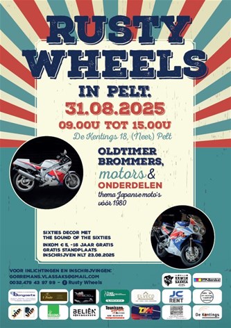 Rusty Wheels in Pelt 2025