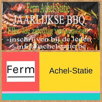 Barbecue Ferm Achel-Statie