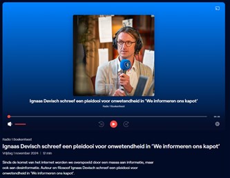 We informeren ons kapot