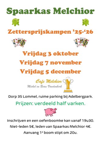 Zettersprijskampen Melchior