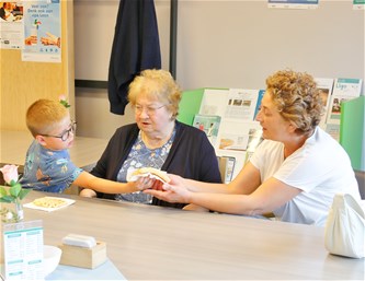 Pelle Melle Pelterkids op bezoek