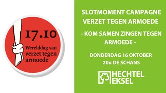 Slotmoment Campagne verzet tegen armoede