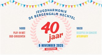 Jeugdharmonie De Bergengalm viert feest