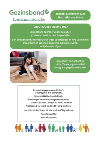 Yoga voor ouder en kind