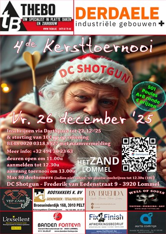 4de Kersttornooi van DC Shotgun