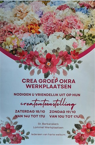 Crea tentoonstelling Werkplaatsen