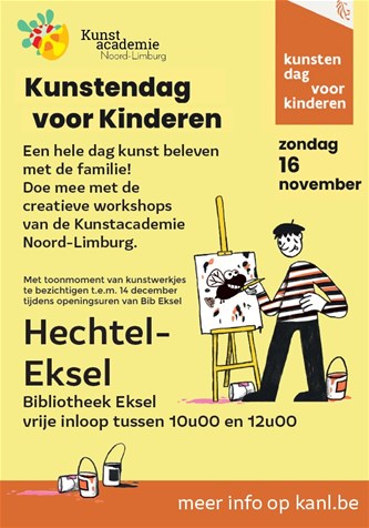 Kinderkunstendag: workshop KANL (4-12j.)