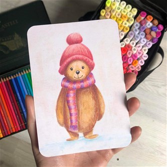 Workshop diertje illustreren