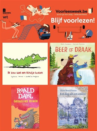 Voorleesmarathon in de bib