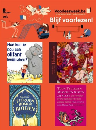 Voorleesmarathon in de bib