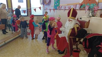 Sinterklaasbezoek