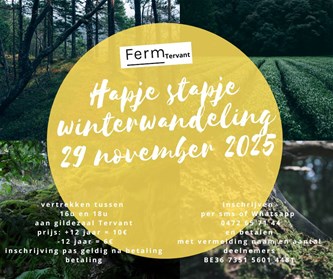 Hapje Stapje Winterwandeling